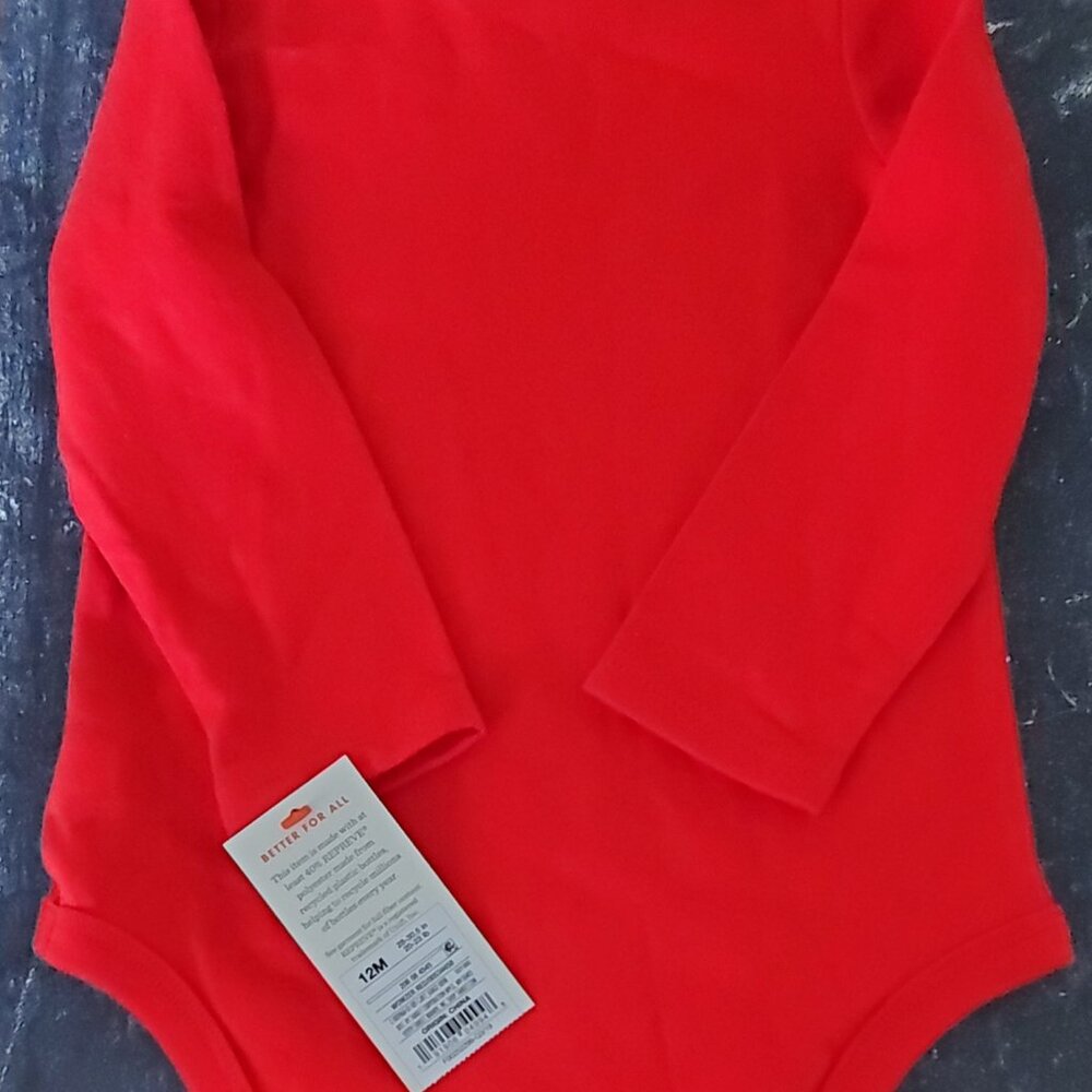 Valentines Day Onesie by Cat & Jack  12 mos  New with Tags - Picture 7 of 7